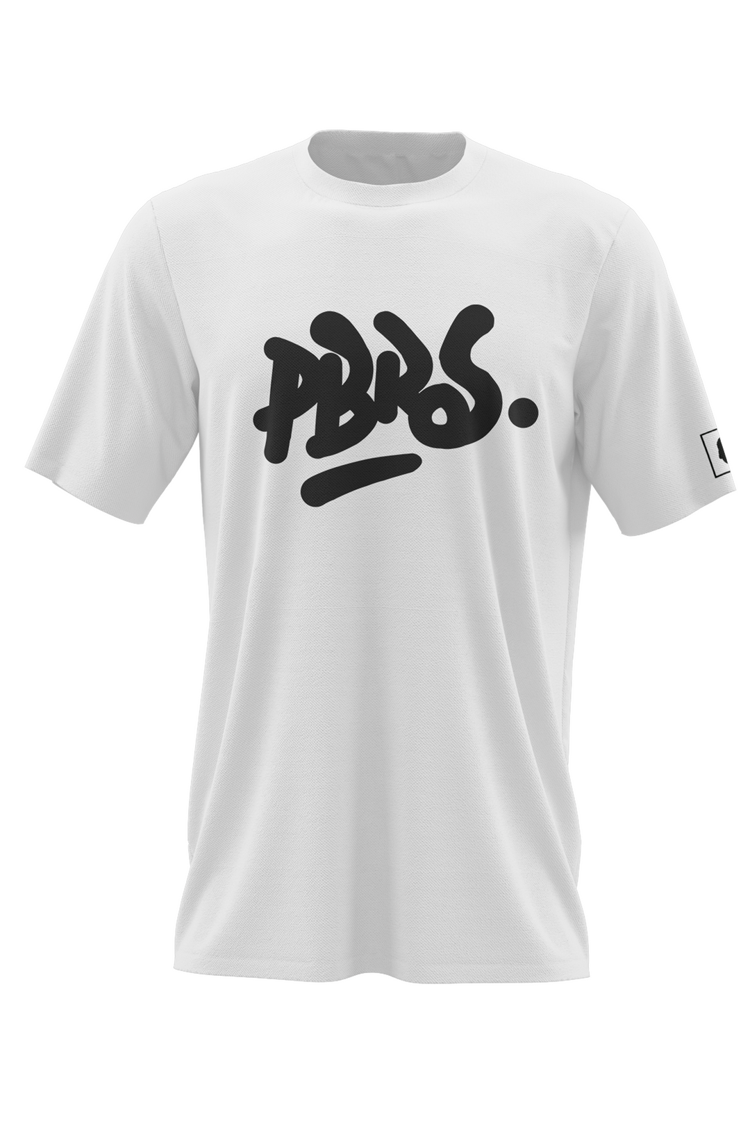 T-shirt Les Petites Bombes Blanc à Bande Argentée - Effet Dévoré Transparent, Taille S, Neuf Avec étiquettes